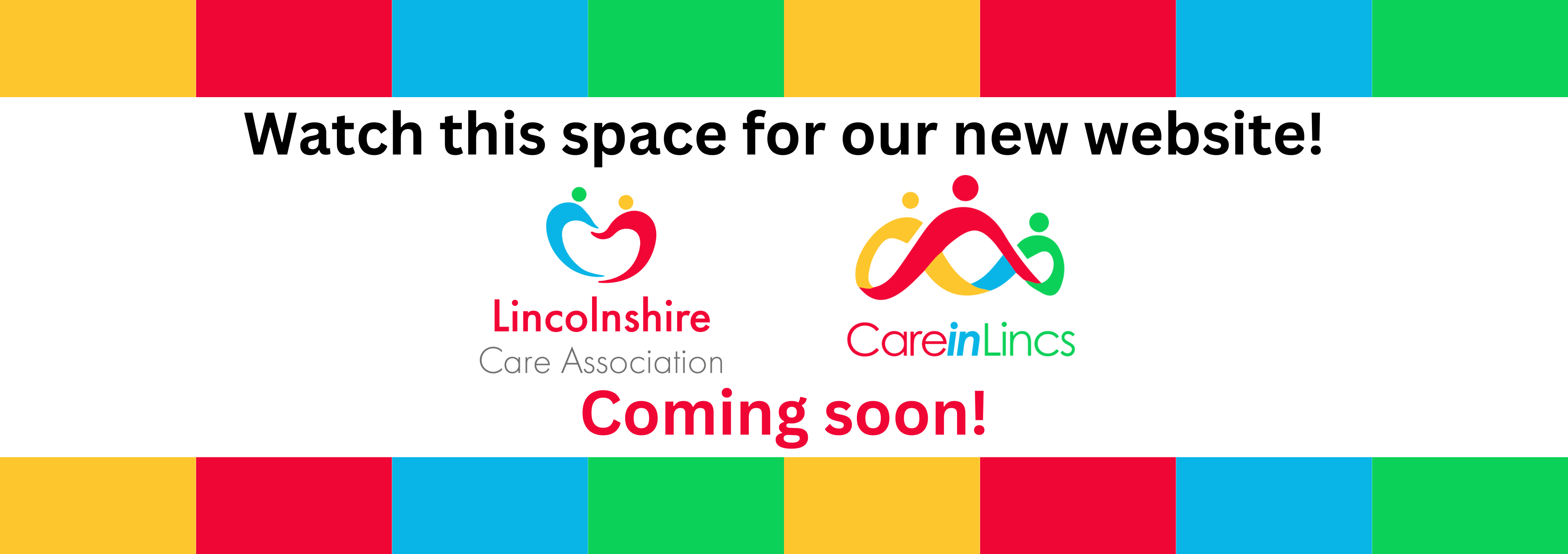 Watch this space for our new website